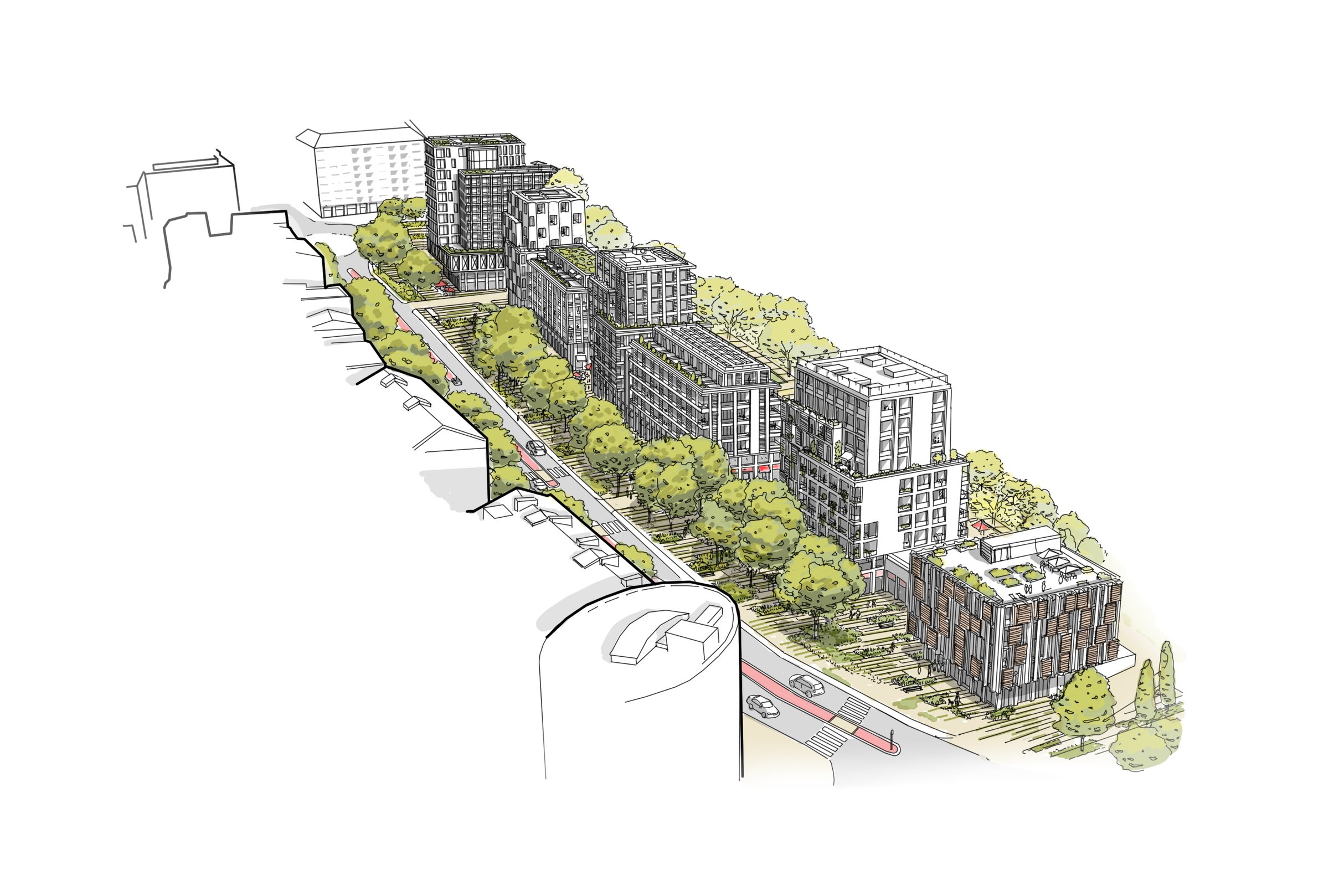 Nou front residencial a l'estació